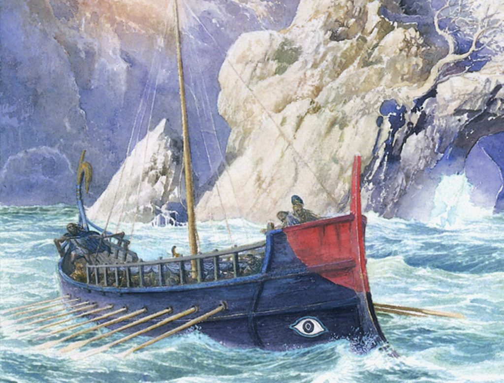 Las aventuras de Ulises | Ilustración de Alan Lee