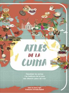 Portada de l'Atles de la cuina - llibres per compartir en familia