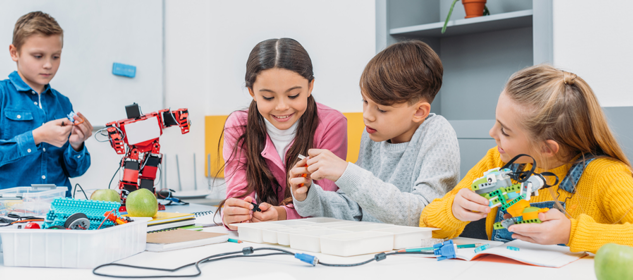 Niños trabajando ABP