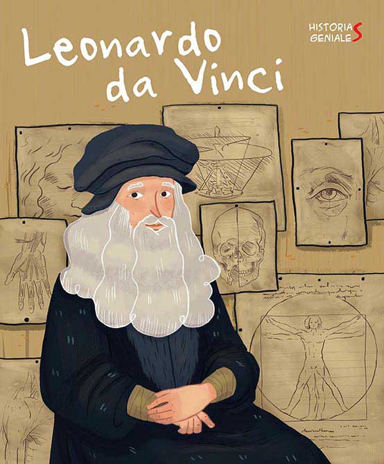 Portada del libro Leonardo da Vinci en la Feria del Libro de Madrid