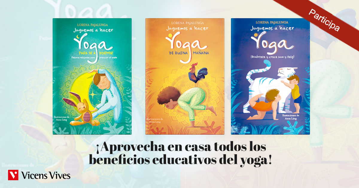 Sorteo en Facebook Libros de Yoga Colección "Juego a relajarme"
