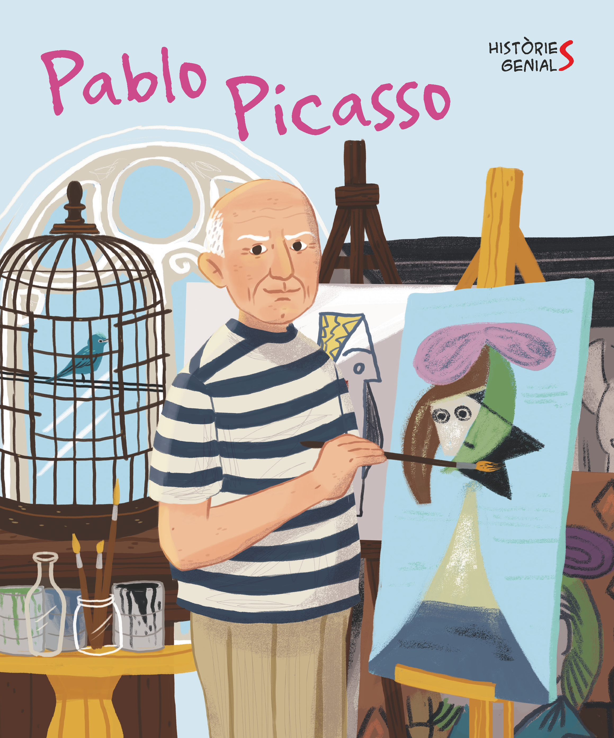Portada del llibre Pablo Picasso de VVKids