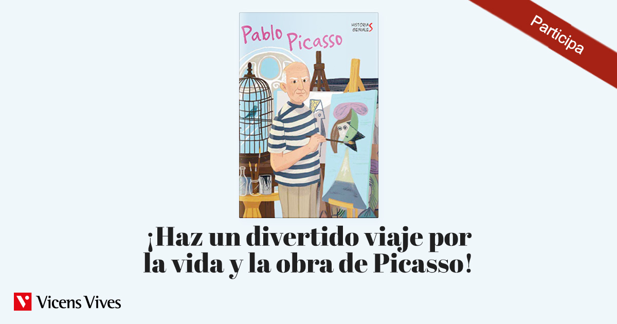 Enlace a Concurso en Facebook para ganar libro sobre Pablo Picasso