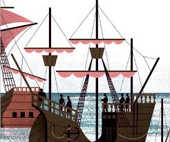 imagen de dos barcos De Hernando a Magallanes