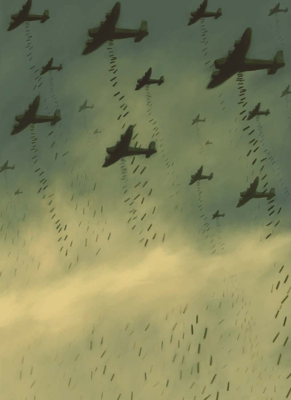 Dibuix d'avions de guerra