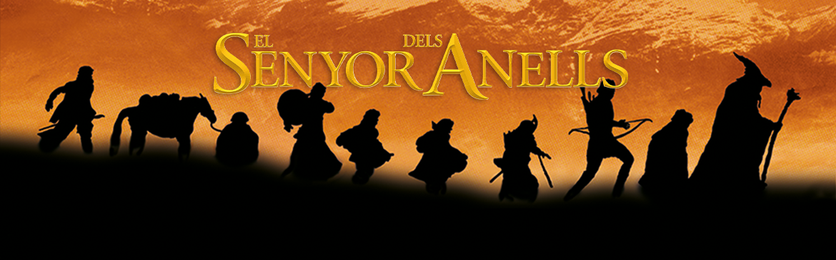 Banner El Senyor dels Anells traduit per Francesc Parcerisas