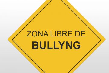 señal de tráfico que dice zona libre de bullying
